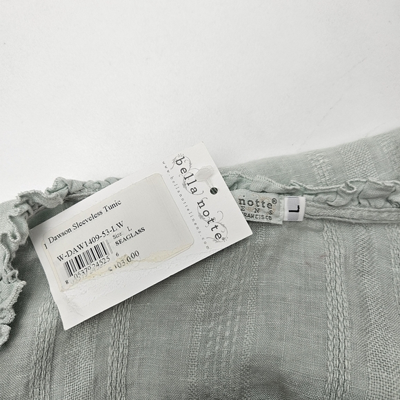 Bella note tunic in seaglass - Picture 7 of 9